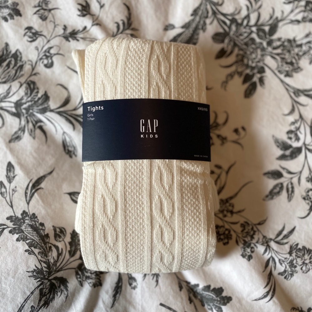 Gap cable knit tights.